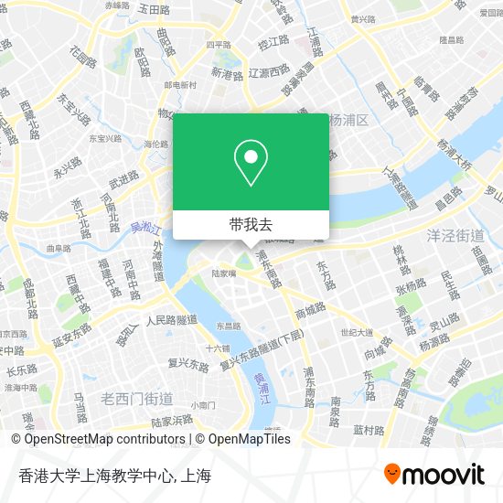 香港大学上海教学中心地图