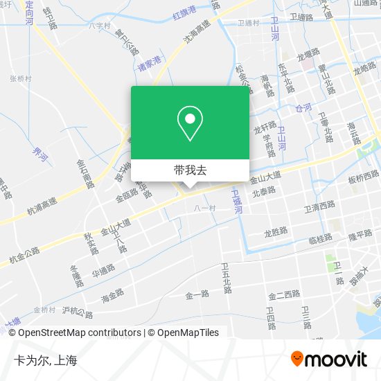 卡为尔地图