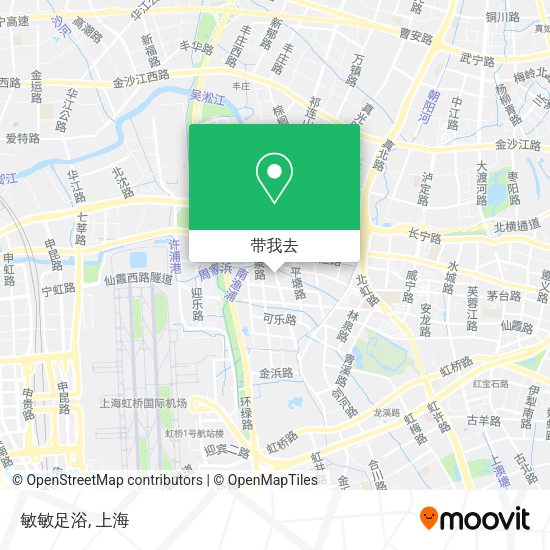 敏敏足浴地图