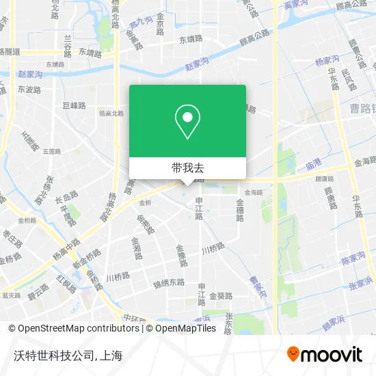 沃特世科技公司地图