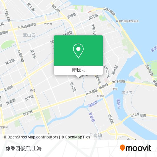豫香园饭店地图