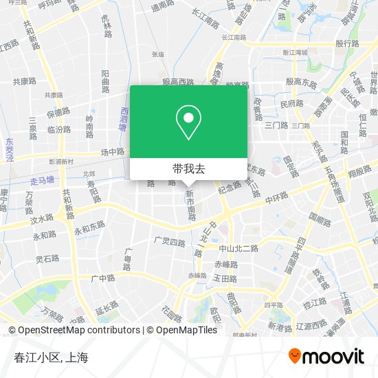 春江小区地图