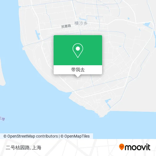 二号桔园路地图