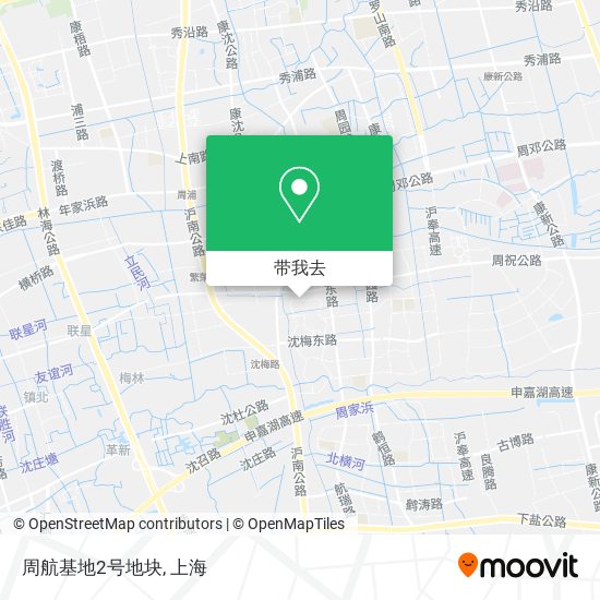 周航基地2号地块地图