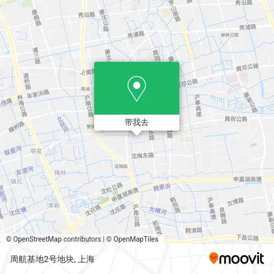 周航基地2号地块地图