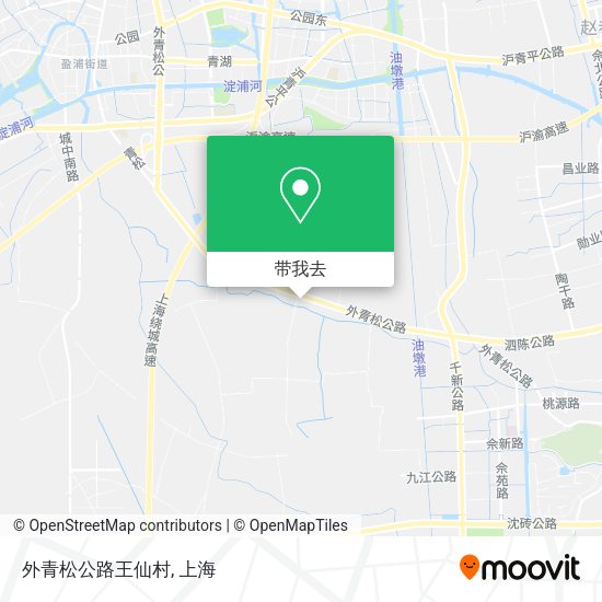 外青松公路王仙村地图