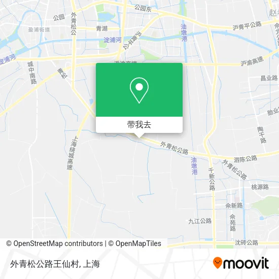 外青松公路王仙村地图