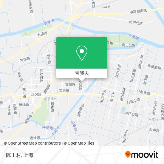 陈王村地图