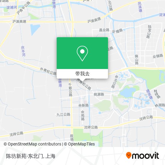 陈坊新苑-东北门地图