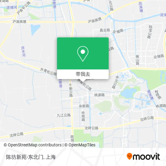 陈坊新苑-东北门地图