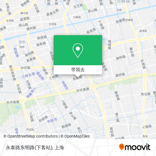 永泰路东明路(下客站)地图