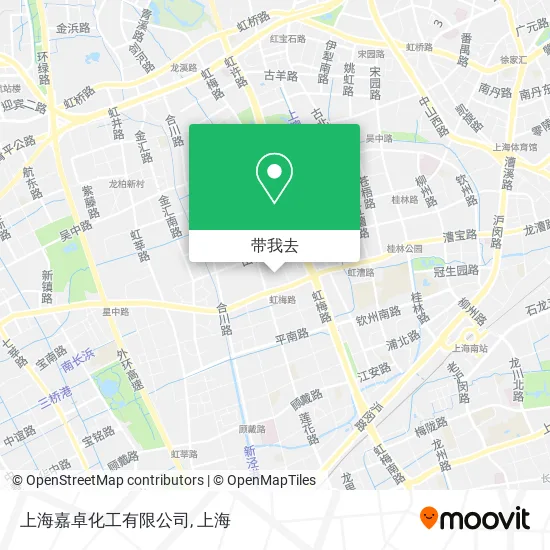 上海嘉卓化工有限公司地图