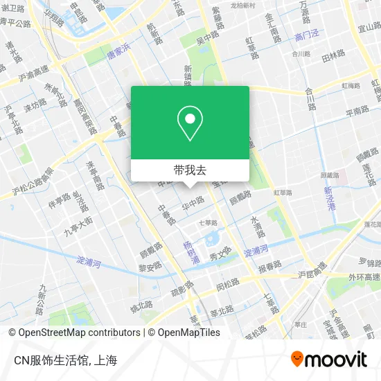 CN服饰生活馆地图