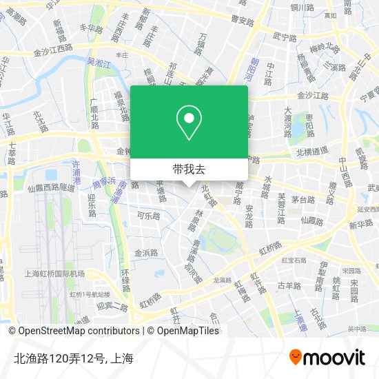 北渔路120弄12号地图