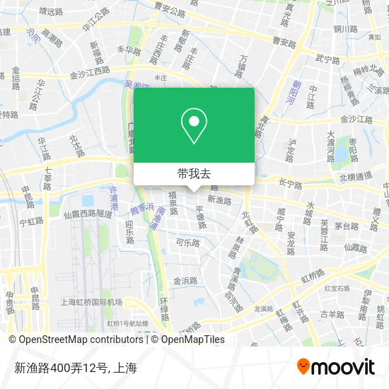 新渔路400弄12号地图