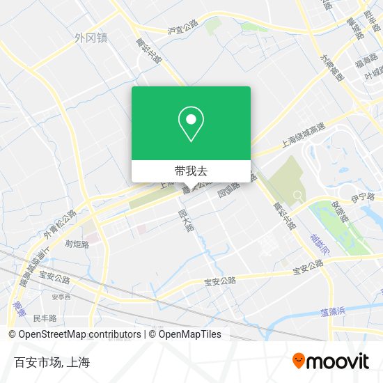 百安市场地图
