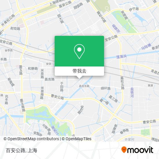 百安公路地图