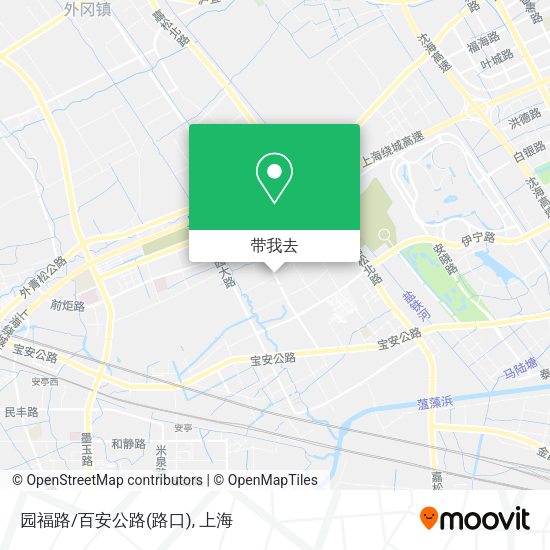 园福路/百安公路(路口)地图
