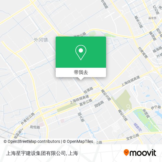 上海星宇建设集团有限公司地图