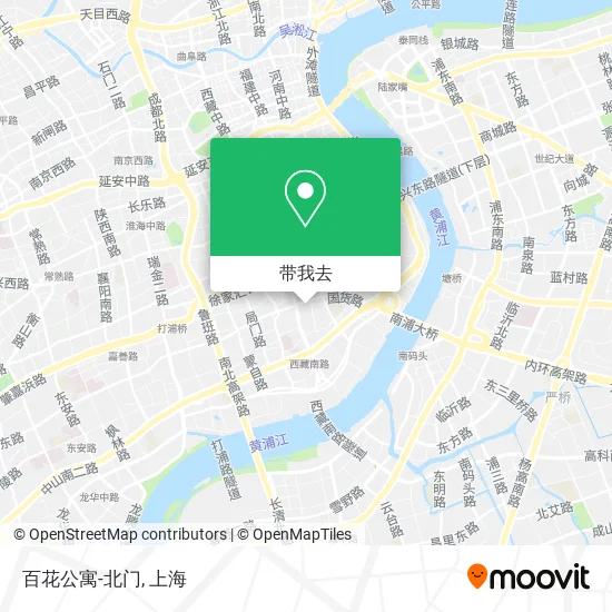 百花公寓-北门地图