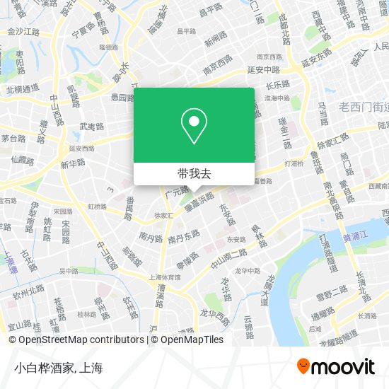 小白桦酒家地图