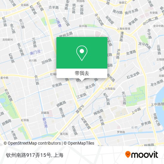 钦州南路917弄15号地图