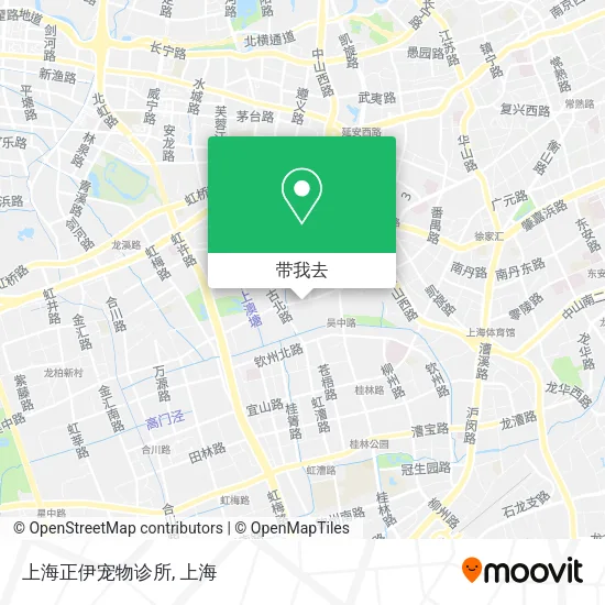 上海正伊宠物诊所地图