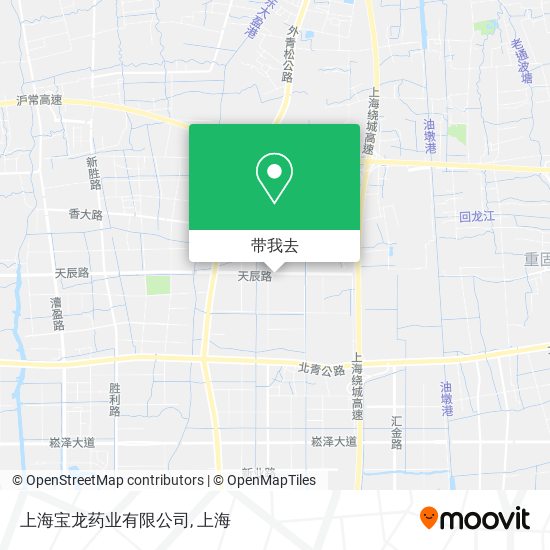 上海宝龙药业有限公司地图