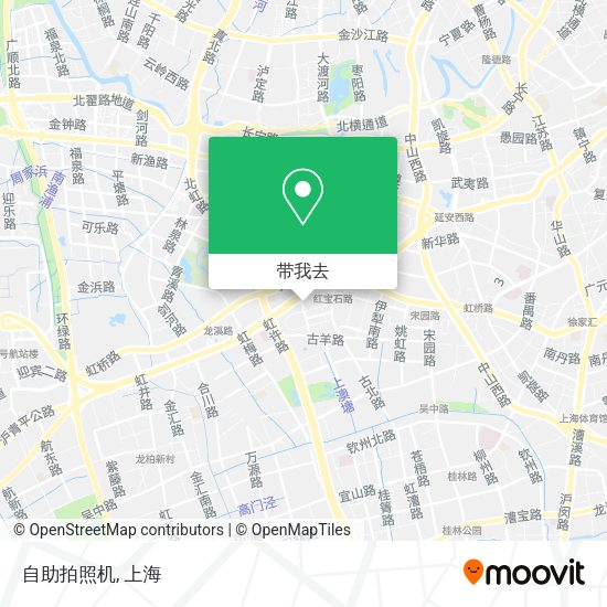 自助拍照机地图
