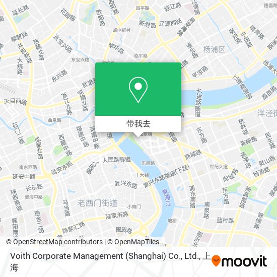 Voith Corporate Management (Shanghai) Co., Ltd.地图