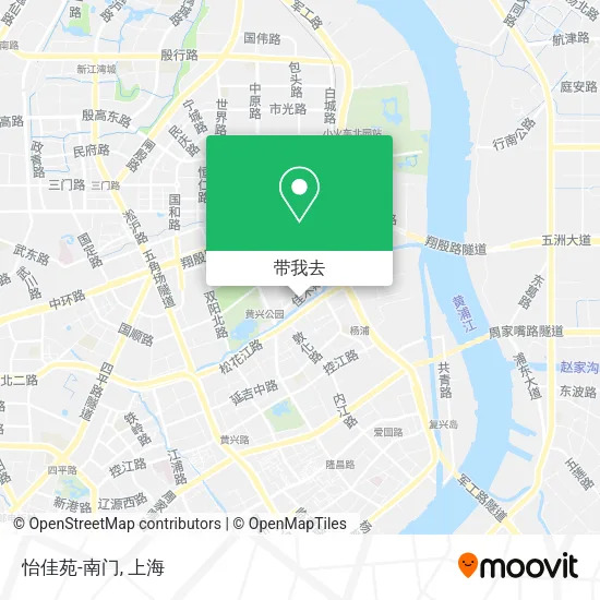 怡佳苑-南门地图