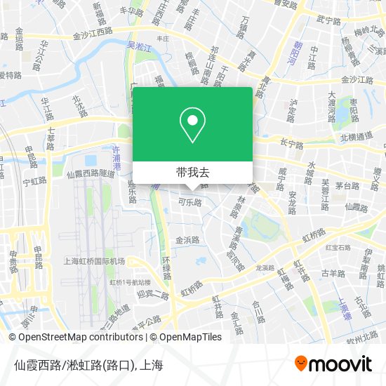 仙霞西路/淞虹路(路口)地图
