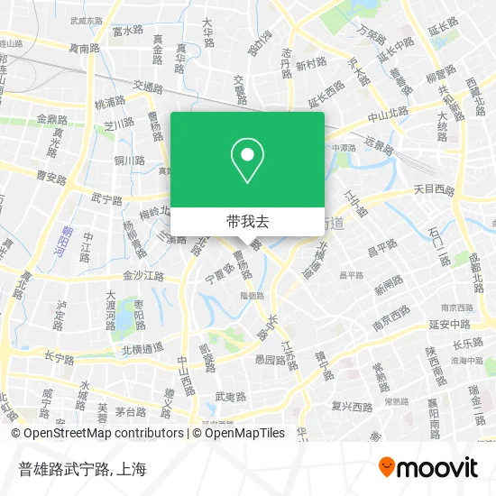 普雄路武宁路地图