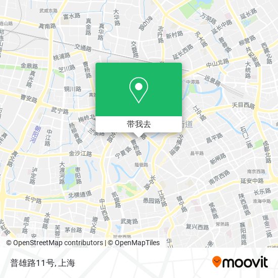 普雄路11号地图