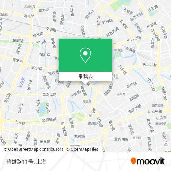 普雄路11号地图