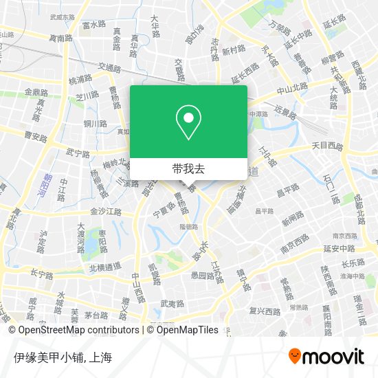 伊缘美甲小铺地图