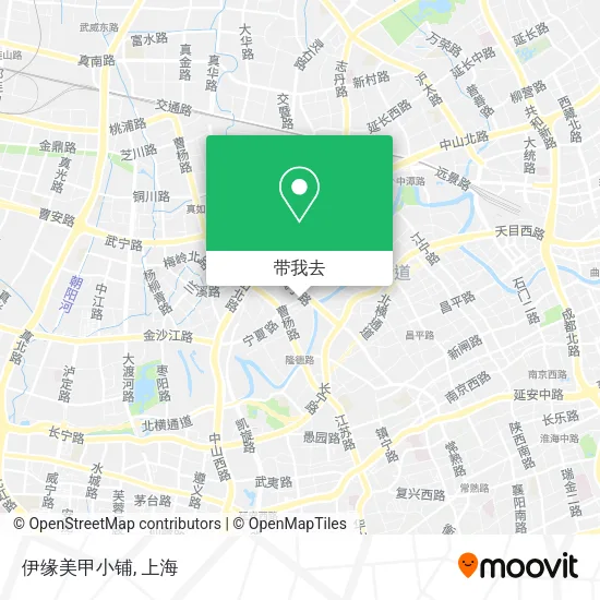 伊缘美甲小铺地图