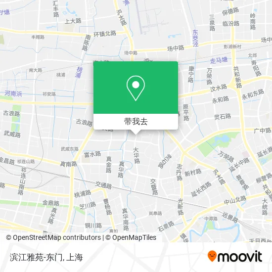 滨江雅苑-东门地图