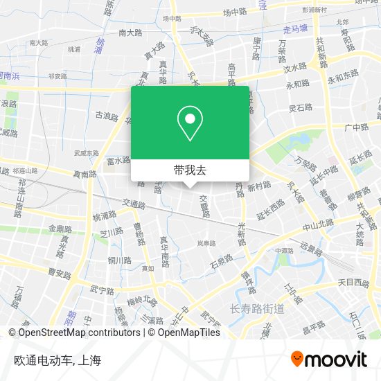 欧通电动车地图