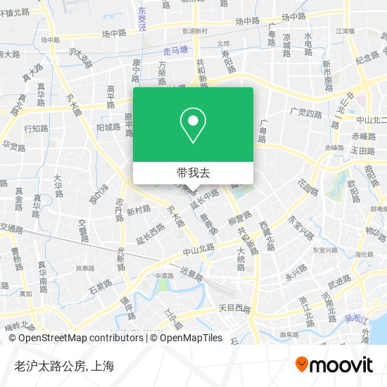 老沪太路公房地图