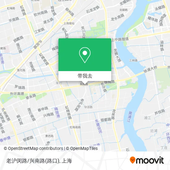 老沪闵路/兴南路(路口)地图