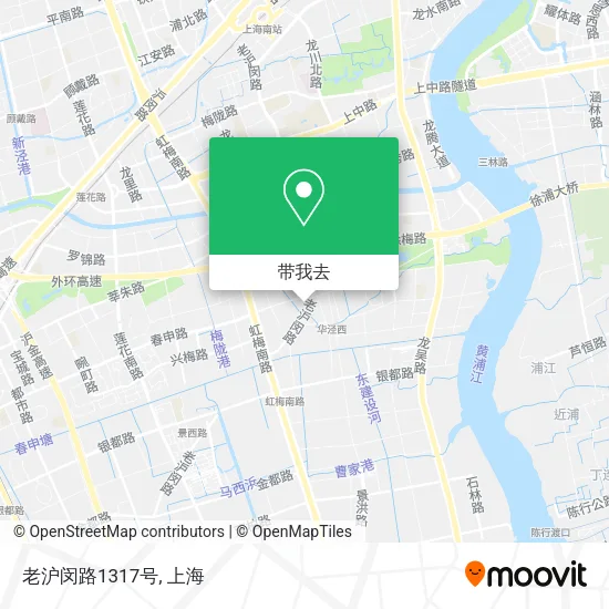 老沪闵路1317号地图