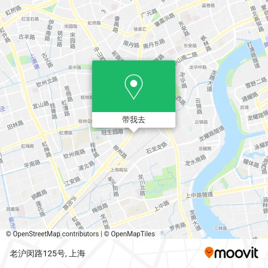 老沪闵路125号地图