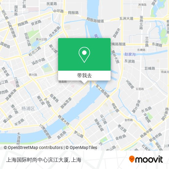 上海国际时尚中心滨江大厦地图