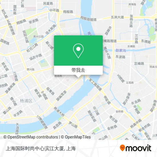 上海国际时尚中心滨江大厦地图