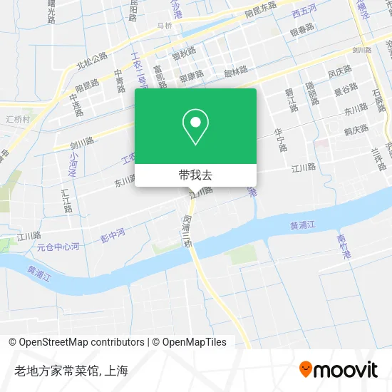 老地方家常菜馆地图