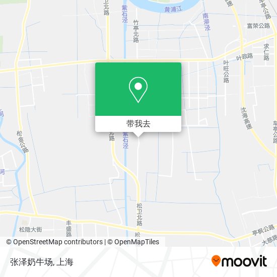 张泽奶牛场地图