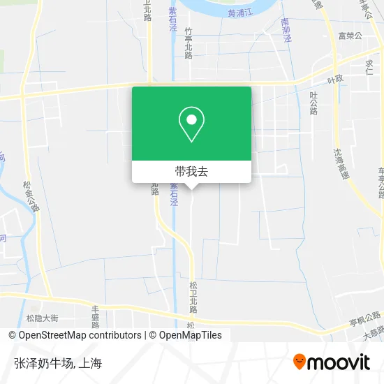 张泽奶牛场地图