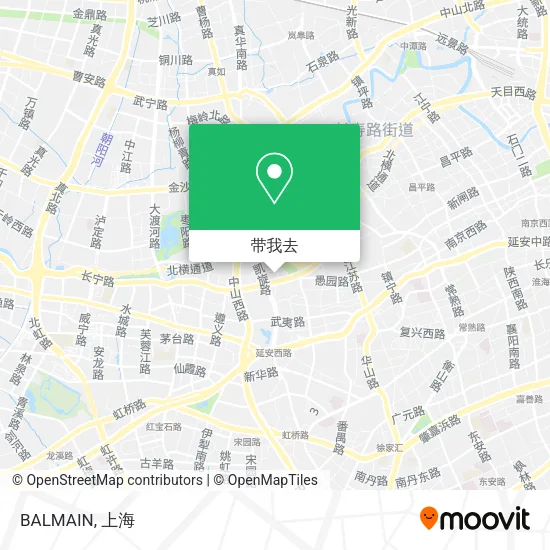 BALMAIN地图