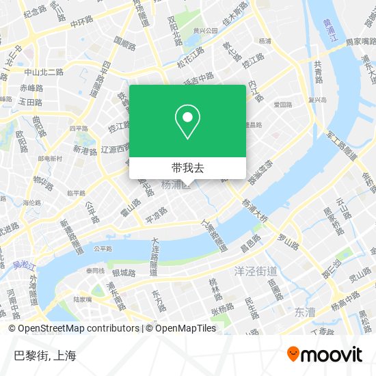 巴黎街地图